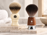 Badger vs Synthetic Shaving Brushes: Which Should You Choose?
