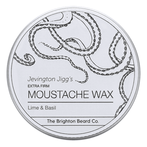 The Brighton Beard Co. Moustache Wax Lime & Basil 30g image 0
