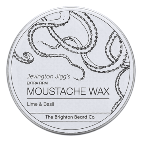 The Brighton Beard Co. Moustache Wax Lime & Basil 30g image 0