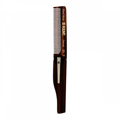 Kent 20T All Fine Folding Pocket Comb image 0