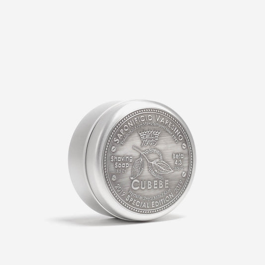 Saponificio Varesino Cubebe Shaving Soap with Tin 150g image 1