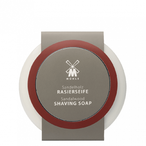 MUHLE RN2SH Shave Care Porcelain Dish Incl Sandalwood Shaving Soap 65g image 0