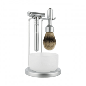 Merkur Futur Matt Satin 4-Piece Shaving Set (90 750 002) image 0