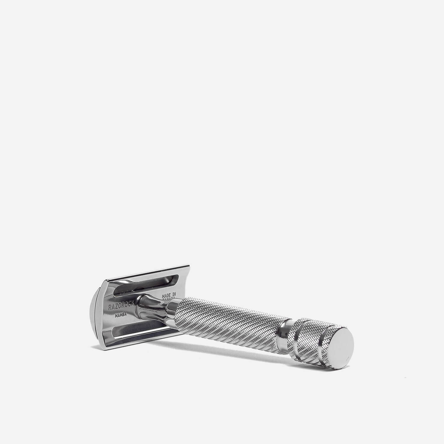 RazoRock Mamba DE Safety Razor with Barber Pole Handle image 0