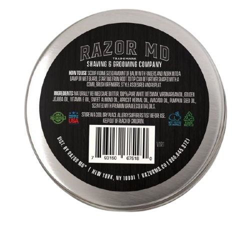 Razor MD Beard Balm Patchouli & Lemon 60g image 1