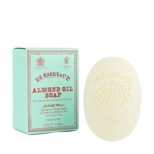 D R Harris Almond Oil Bath Soap 150g image 0