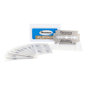 Personna Platinum Chrome Double Edge Razor Blades (10 Blades) image 0