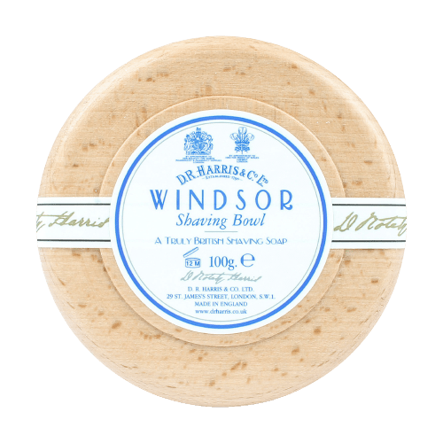 D R Harris Windsor Shaving Soap & Bowl Beech 100g image 0
