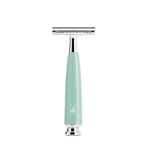 MUHLE R224SR Rytmo Mint Resin Double Edge Safety Razor image 0