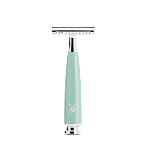 MUHLE R224SR Rytmo Mint Resin Double Edge Safety Razor image 0