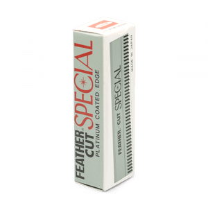 Feather Cut Special Platinum Coated Edge Razor Blades (10 Blades) image 0