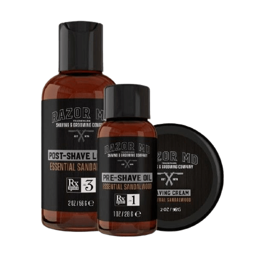 Razor MD Rx Travel Shave Kit Sandalwood image 0