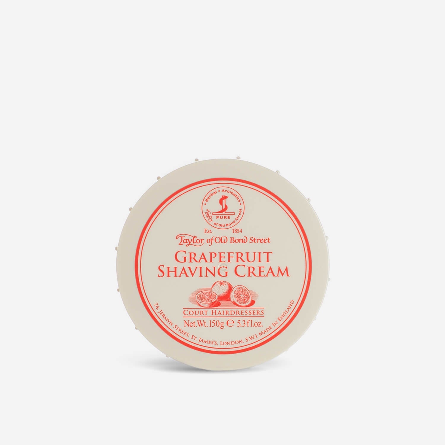 Taylor of Old Bond Street Grapefruit Shaving Cream 150g image 0