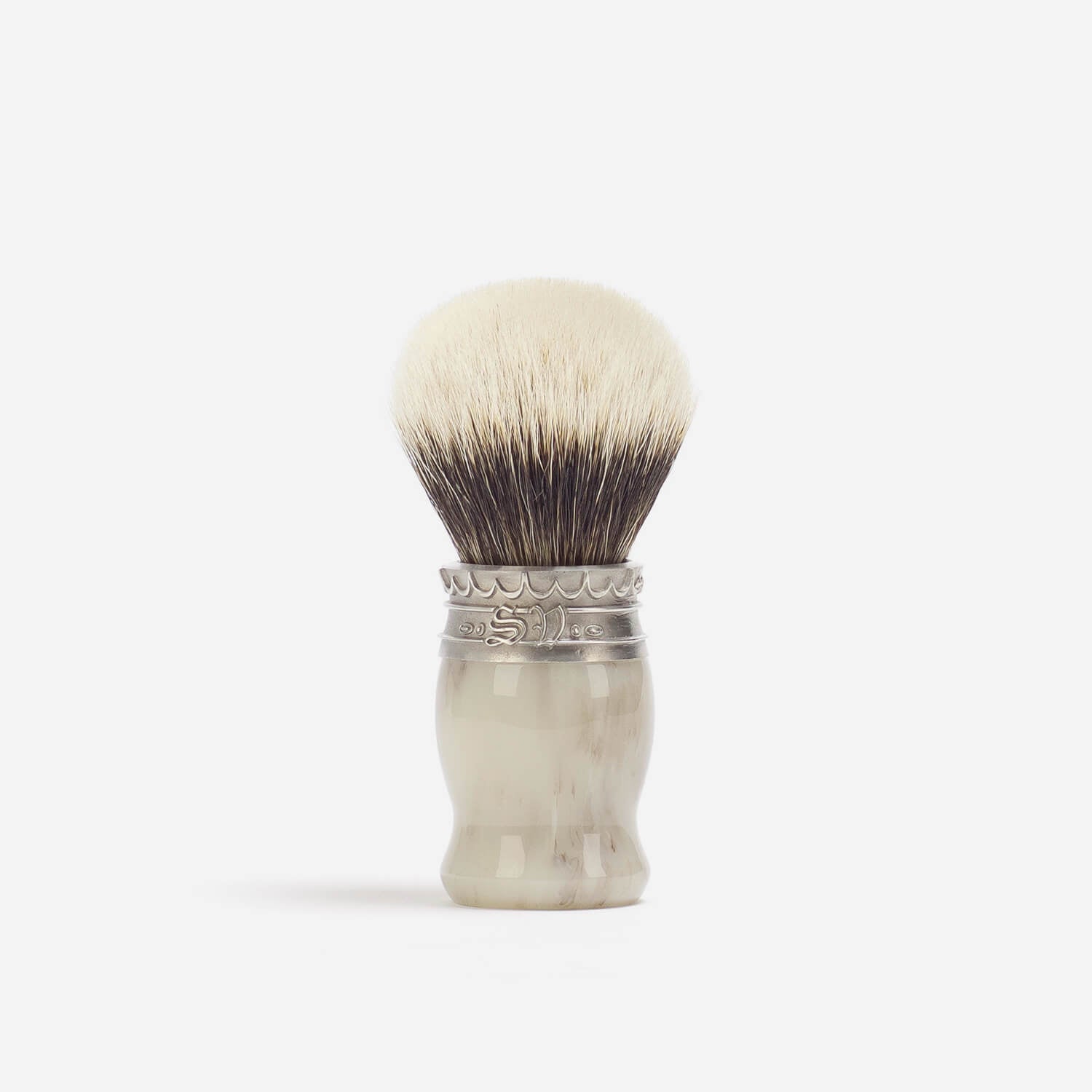 Saponificio Varesino White Badger Hair Shaving brush image 0