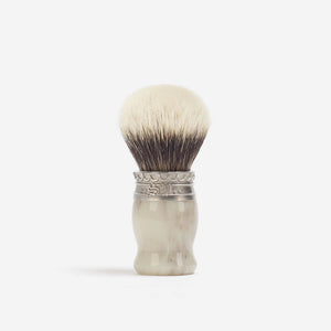 Saponificio Varesino White Badger Hair Shaving brush image 0