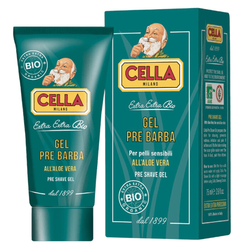 Cella Organic Aloe Vera Pre Shave Gel 75ml image 0