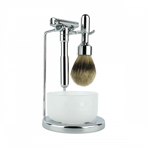 Merkur Futur Polished Chrome 4-Piece Shaving Set (90 751 001) image 0
