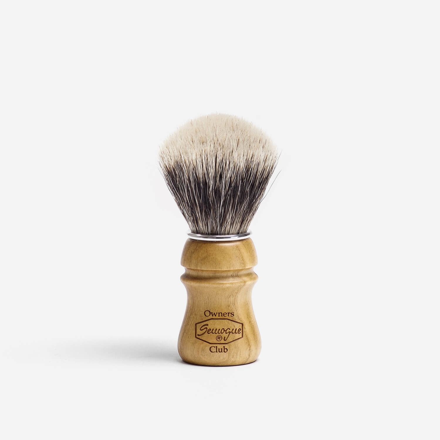 Semogue 'SOC' Fine Badger Hair Shaving Brush with Cherry Wood Handle image 0