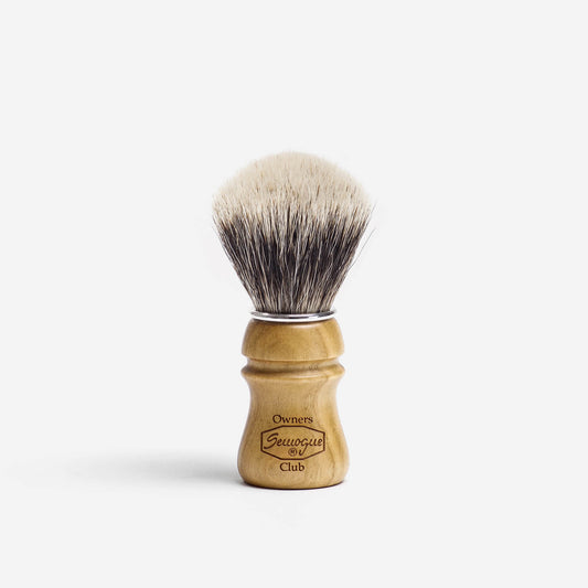 Semogue 'SOC' Fine Badger Hair Shaving Brush with Cherry Wood Handle image 0
