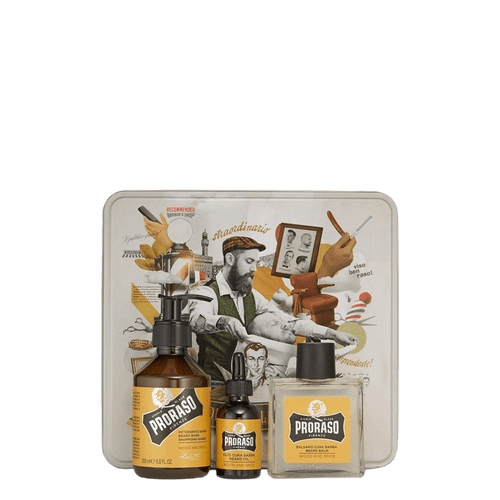 Proraso Wood & Spice Beard Care Tin image 0