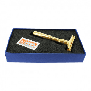 Merkur Futur Gold Double Edge Safety Razor & 10 Blades (90 762 003) image 0