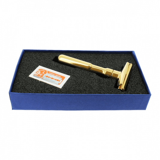 Merkur Futur Gold Double Edge Safety Razor & 10 Blades (90 762 003) image 0