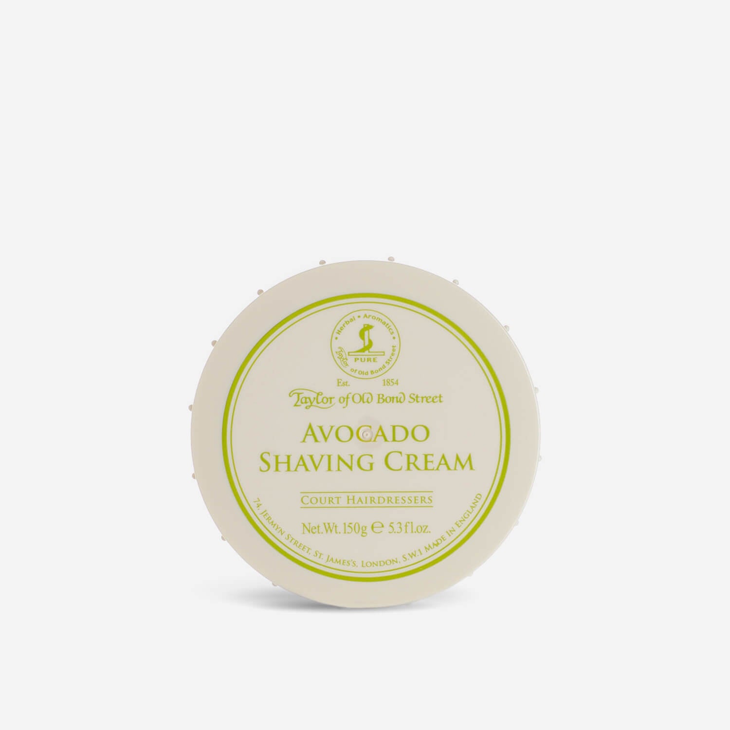 Taylor of Old Bond Street Avocado Shaving Cream 150g image 0
