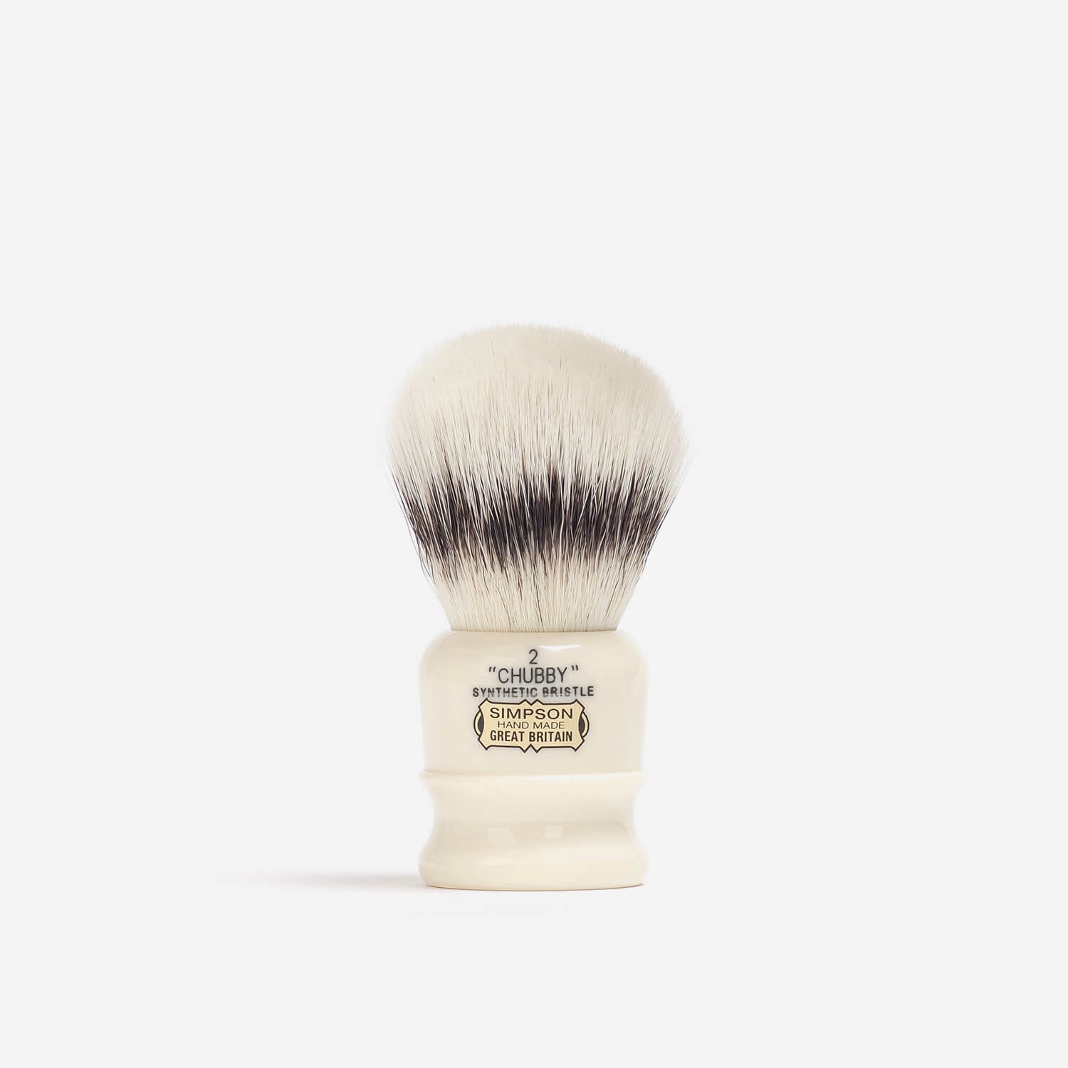Simpsons 'Chubby 2' Synthetic Fibre Shaving Brush image 0
