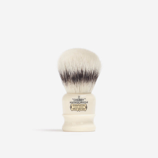 Simpsons 'Chubby 2' Synthetic Fibre Shaving Brush image 0