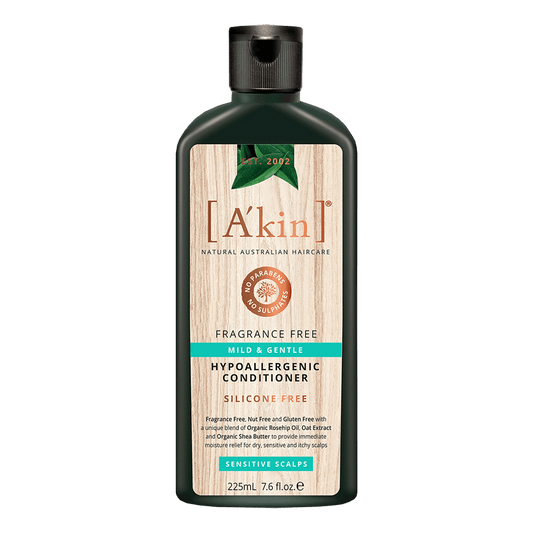 A'kin Mild & Gentle Fragrance Free Conditioner 225ml image 0