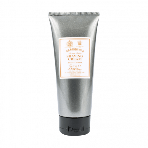 D R Harris Sandalwood Shaving Cream Tube 75g image 0
