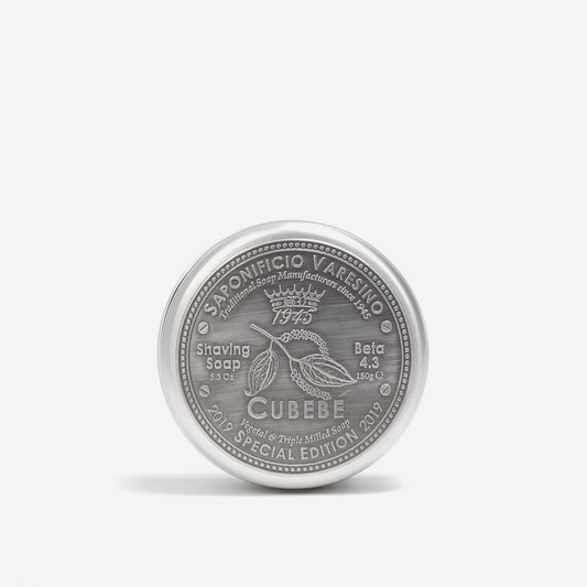 Saponificio Varesino Cubebe Shaving Soap with Tin 150g image 0