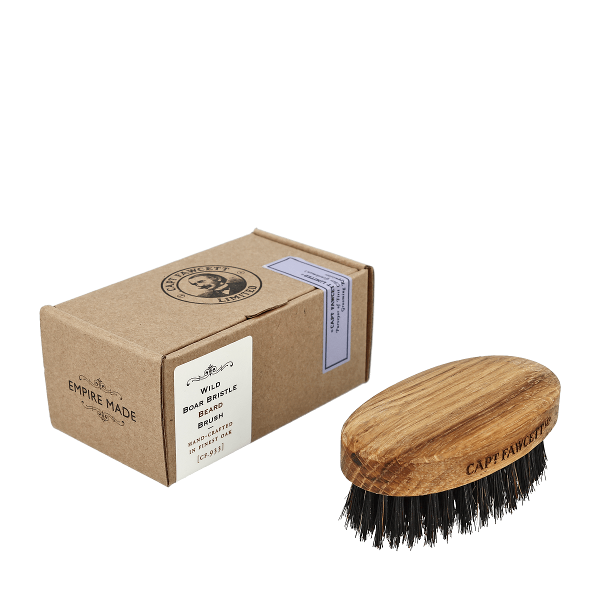 Captain Fawcett Wild Boar Bristle Beard Brush CF.933 image 0