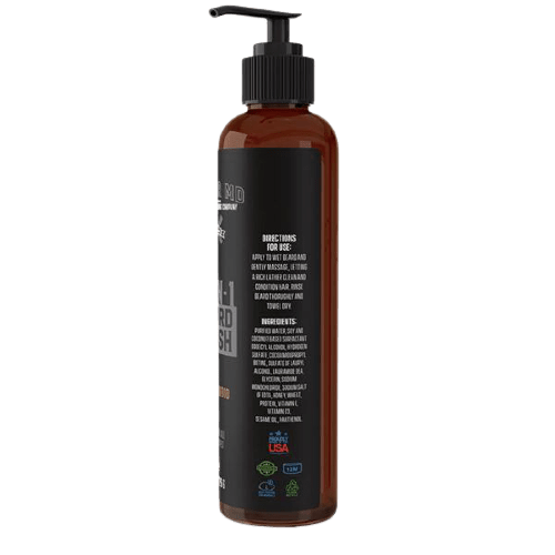 Razor MD 3 in 1 Beard Wash Sandalwood 226g image 1