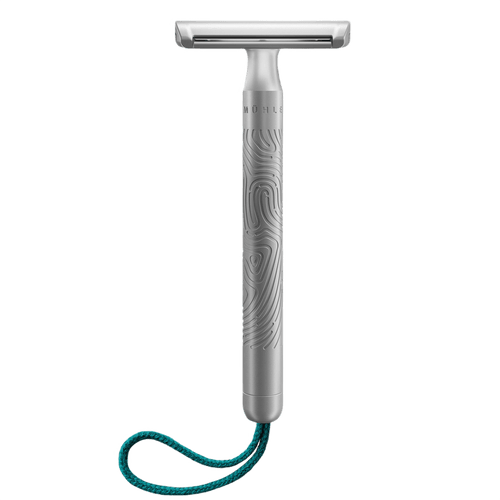 MUHLE RCOM04 Companion Unisex Safety Razor Turquoise Cord image 0