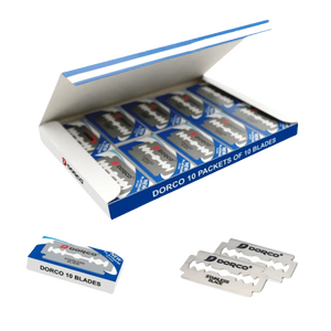 Dorco ST300 Stainless Platinum Razor Blade 100 Pack image 0