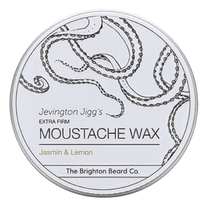 The Brighton Beard Co. Moustache Wax Jasmin & Lemon 30g image 0