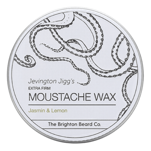 The Brighton Beard Co. Moustache Wax Jasmin & Lemon 30g image 0