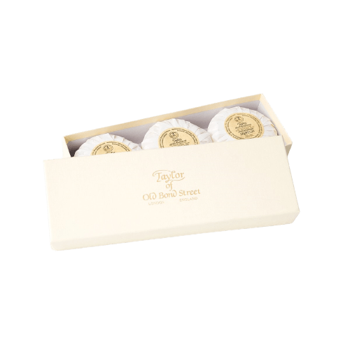 Taylor of Old Bond Street Sandalwood Hand Soap Gift Box 3x 100g image 0