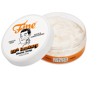 Fine Accoutrements Italian Citrus Shaving Soap 150ml image 1