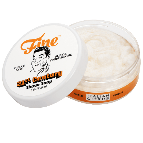 Fine Accoutrements Italian Citrus Shaving Soap 150ml image 1