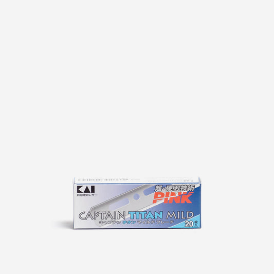 Kai Captain Titan Mild Single Edge Razor Blades image 0