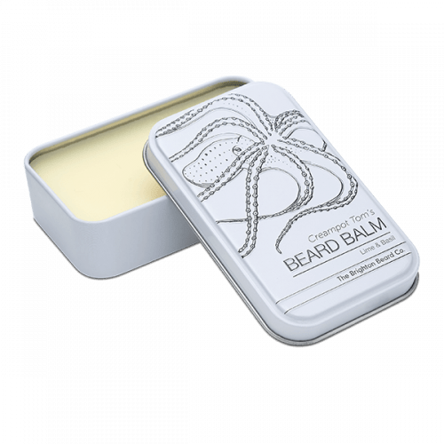 The Brighton Beard Co. Creampot Tom's Beard Balm Lime & Basil 80ml image 0