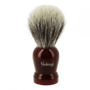 Vie-Long Alter Red Two Colour Horse Hair 21mm Shaving Brush image 0