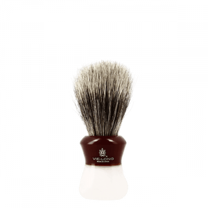 Vie-Long Classic Grey Horse Hair 24mm Shaving Brush image 0