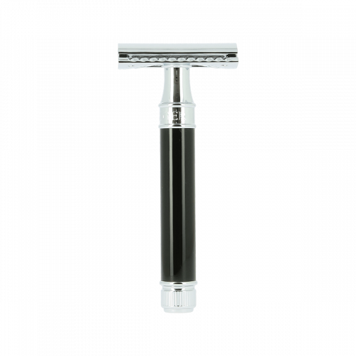 Edwin Jagger DE86-BL Double Edge Safety Razor Ebony image 0