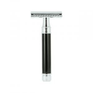 Edwin Jagger DE86-BL Double Edge Safety Razor Ebony image 0