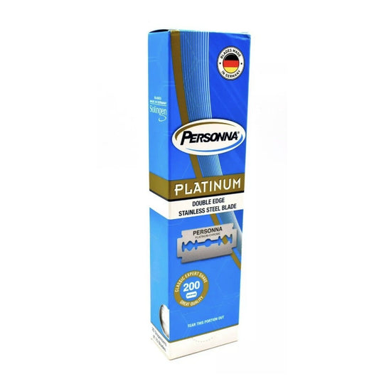 Personna Platinum Chrome Double Edge Razor Blades (200 Blades) image 0