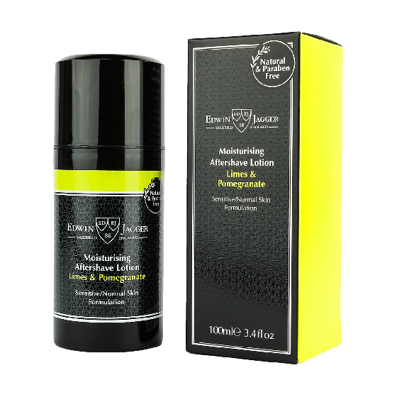 Edwin Jagger Moisturising Aftershave Lotion Limes & Pomegranate 100ml image 0