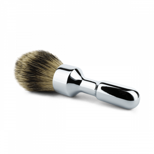Merkur Futur Chrome Silvertip Badger Shaving Brush (90 1701 001) image 0
